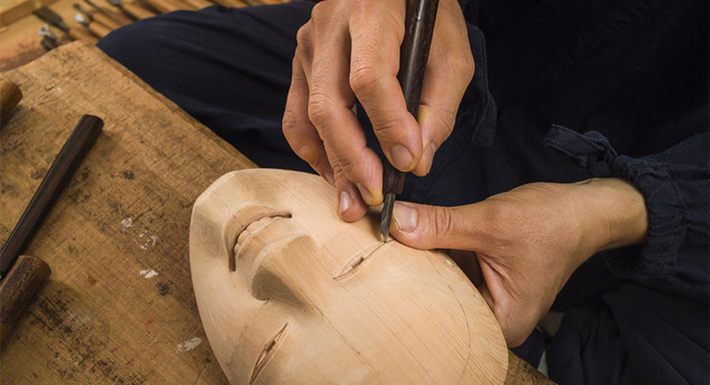 The Art of Noh Masks: Talk & Demonstration by Mask-Maker Kitazawa